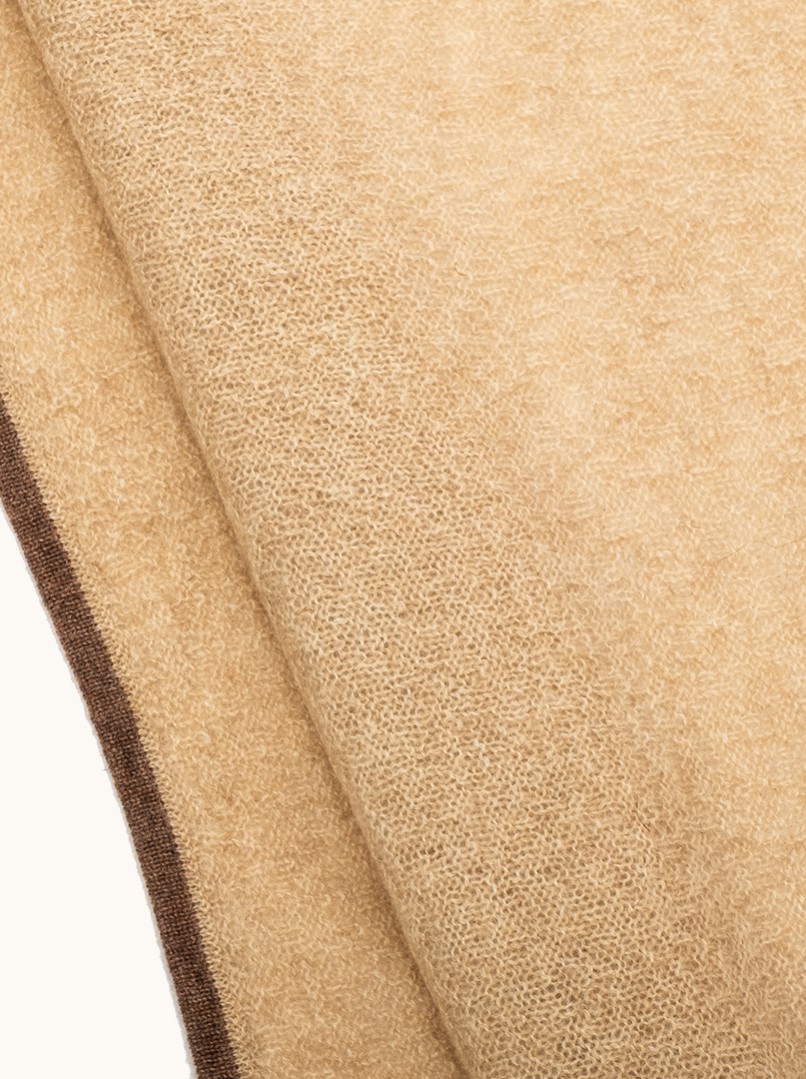 Szal kaszmirowy CARMELLA 55x195 cm PREMIUM zdjęcie 3