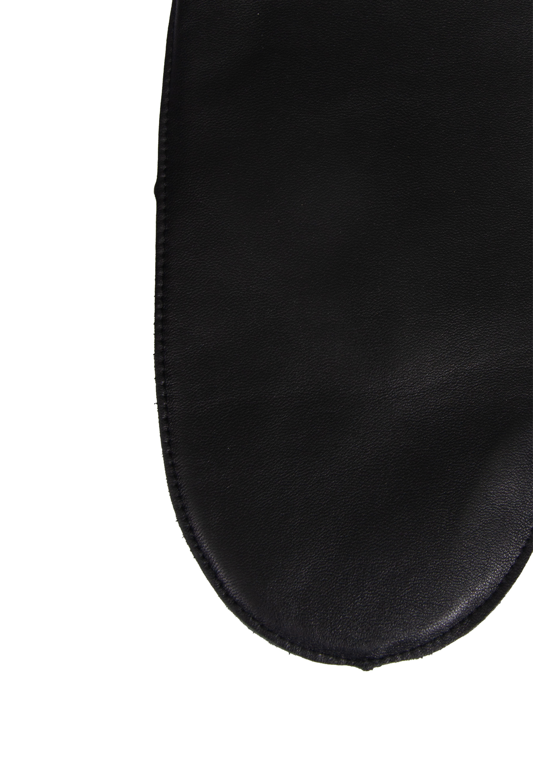  Rękawiczki skórzane czarne z jednym palcem zdjęcie 2