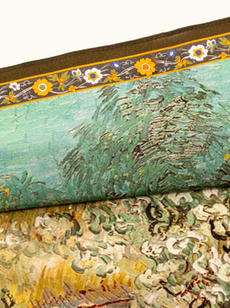 Apaszka jedwabna Vincent van Gogh "Pierwsze kroki" 65x65 cm zdjęcie 4