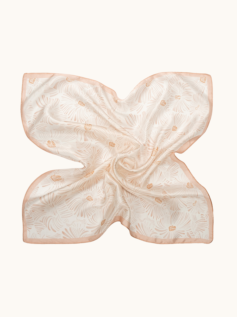 Apaszka jedwabna AURORA 53x53 cm PREMIUM zdjęcie 4