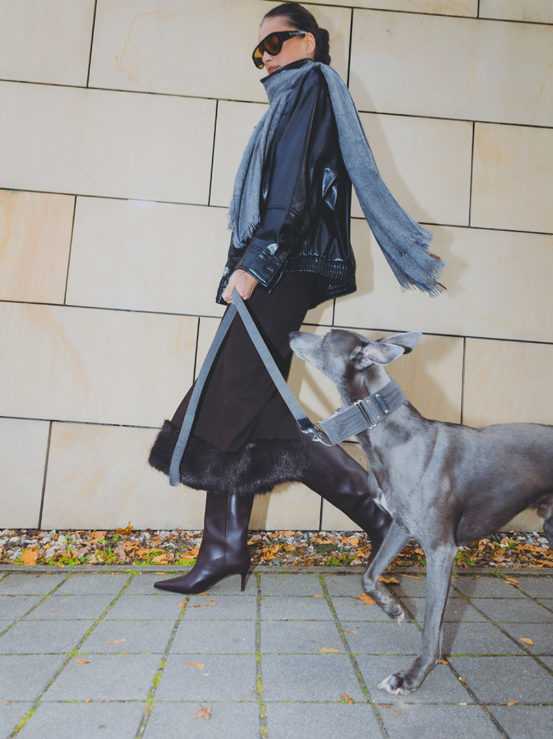 Szal kaszmirowy LUNARO kaszmir 100% 70x180 cm PREMIUM zdjęcie 1