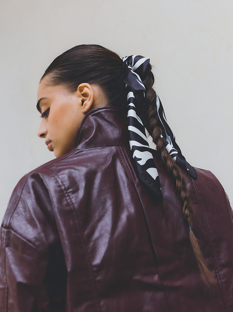 Apaszka jedwabna SILVA 53x53 cm PREMIUM zdjęcie 1