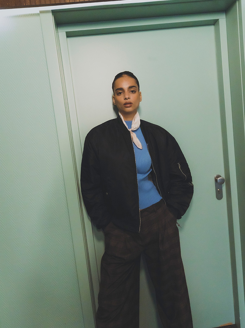 Apaszka jedwabna AURORA 53x53 cm PREMIUM zdjęcie 1