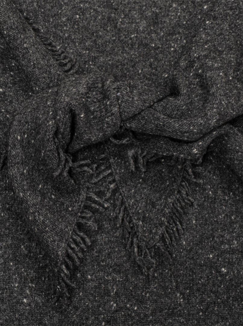 Chusta wełniana z frędzlami LUISA PREMIUM zdjęcie 2