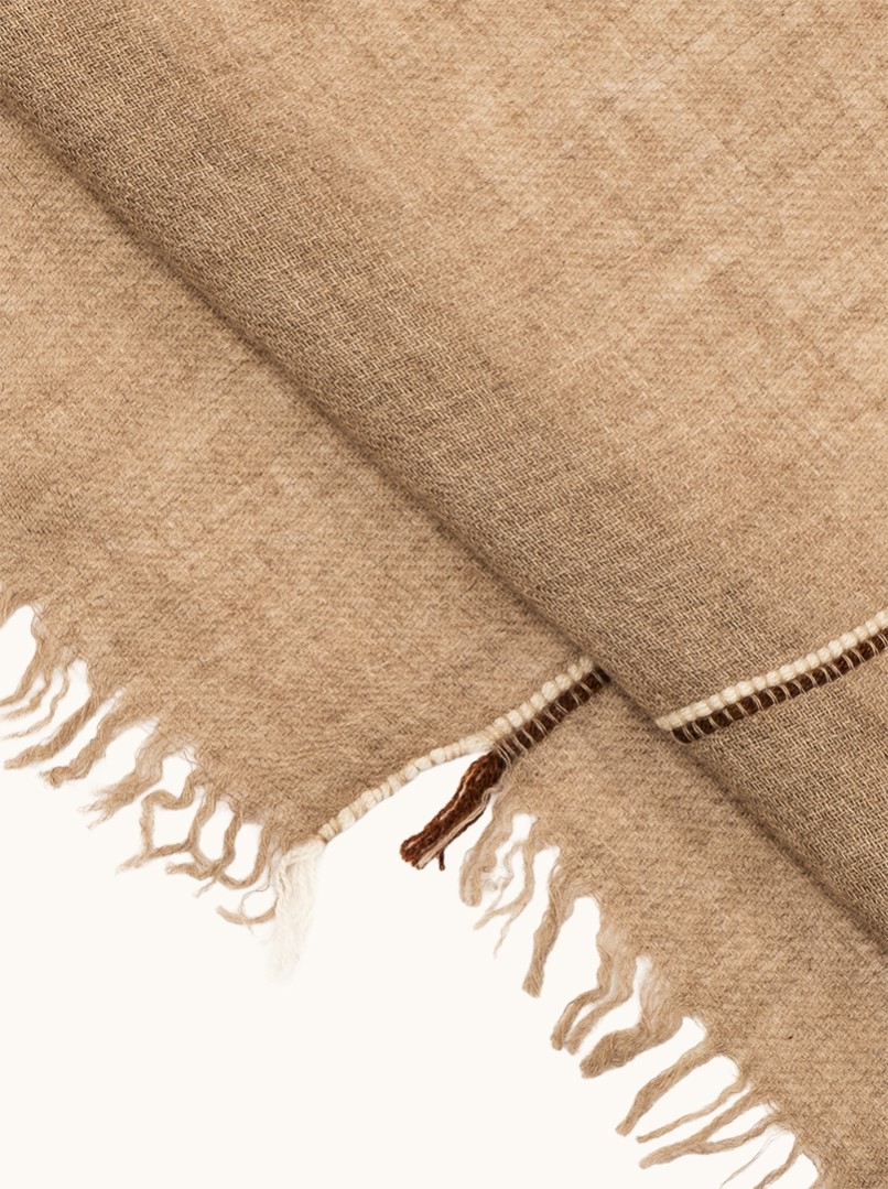 Szal kaszmirowy SIENA kaszmir 100%  70x180 cm PREMIUM zdjęcie 4